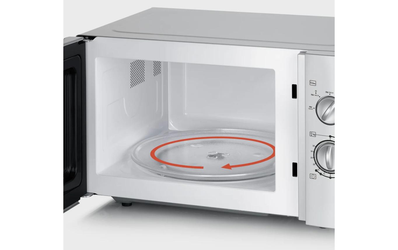Mikrowelle MW7772 Silber<br>Mikrowelle mit einer Leistung von 900 W