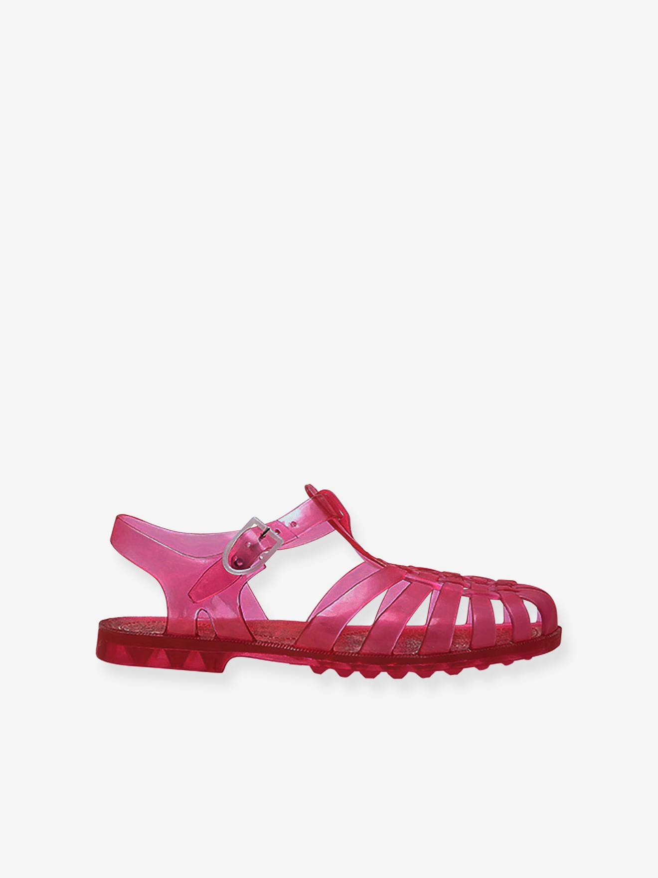 Sandálias Sun Méduse® para meninas, cinza metálico claro