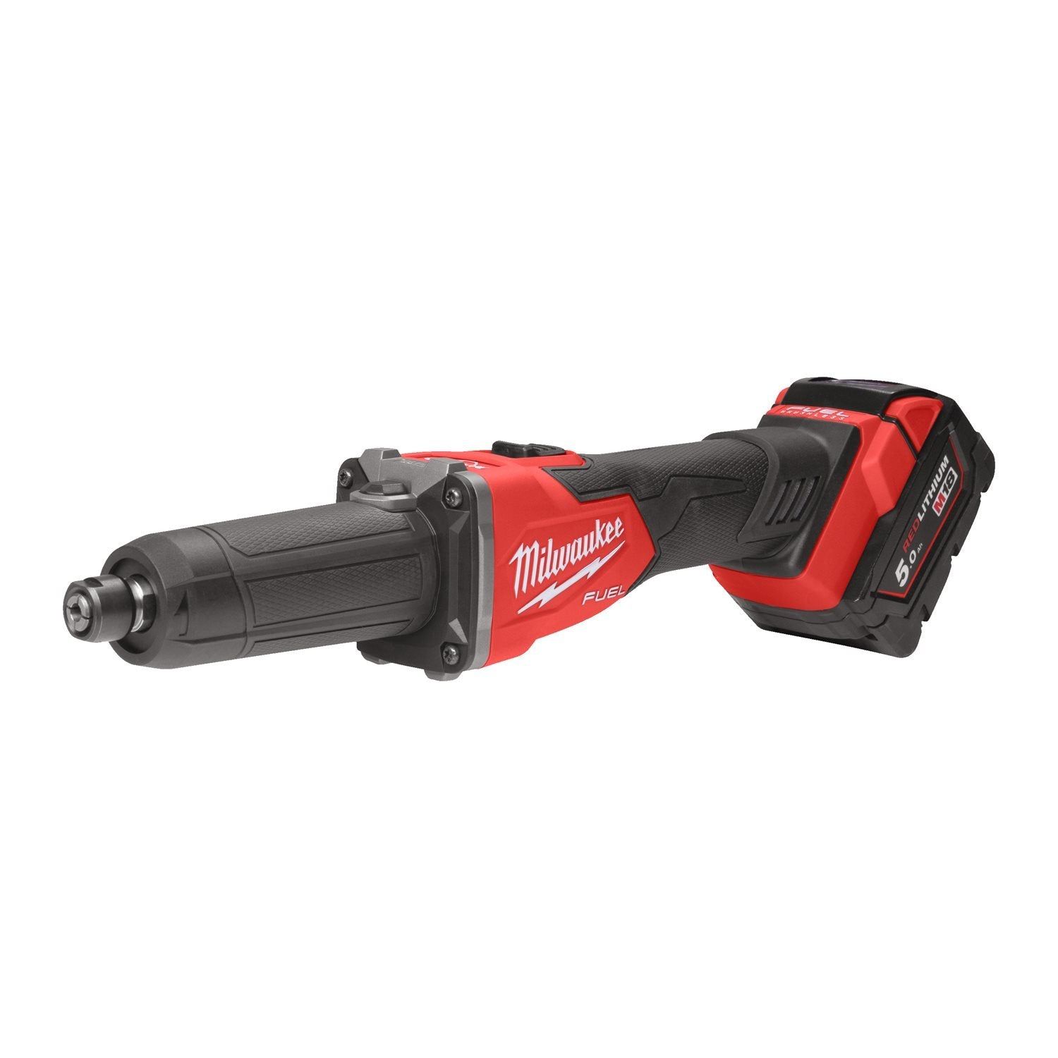 Milwaukee M18 FUEL™ FDGRB-502X Accu rechte stiftslijper met Rapidstop™ en schuifschakelaar Gen2 5.0Ah in HD-Box - 4933480954