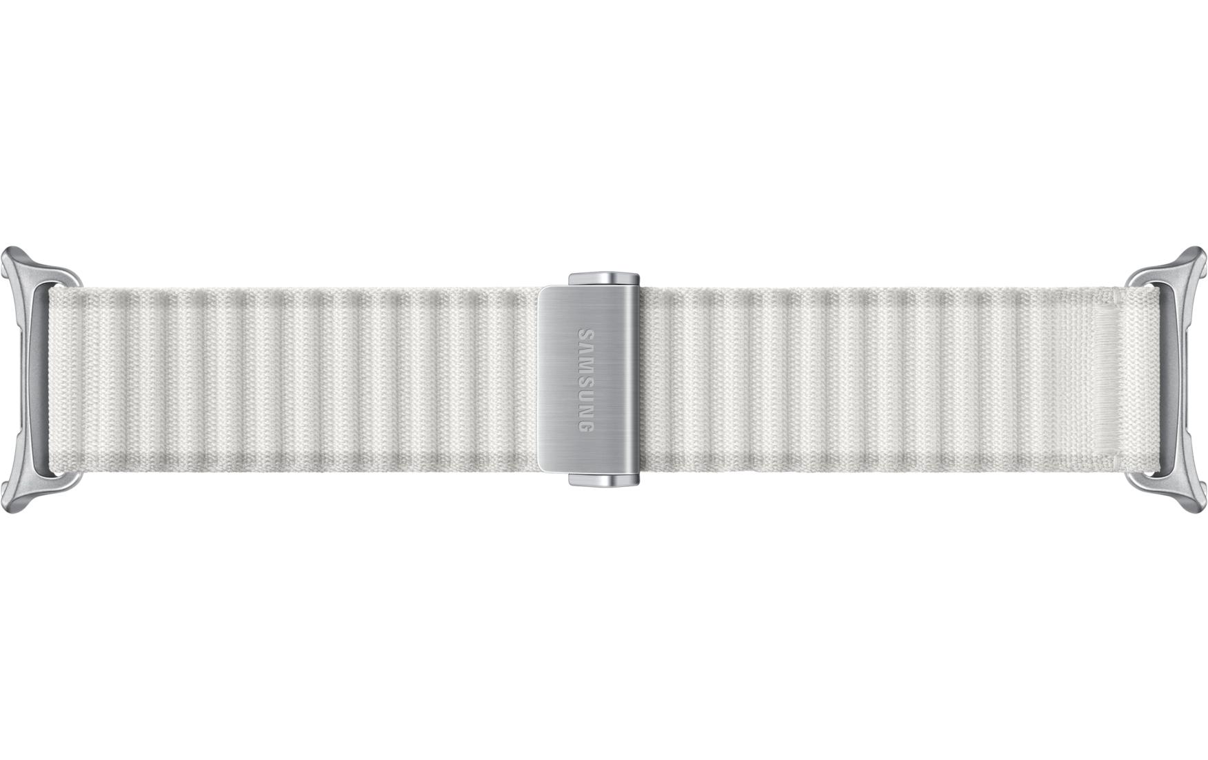 Armband Trail Band Galaxy Watch Ultra White SandWeiches Stoffarmband für die Samsung Galaxy Watch Ultra