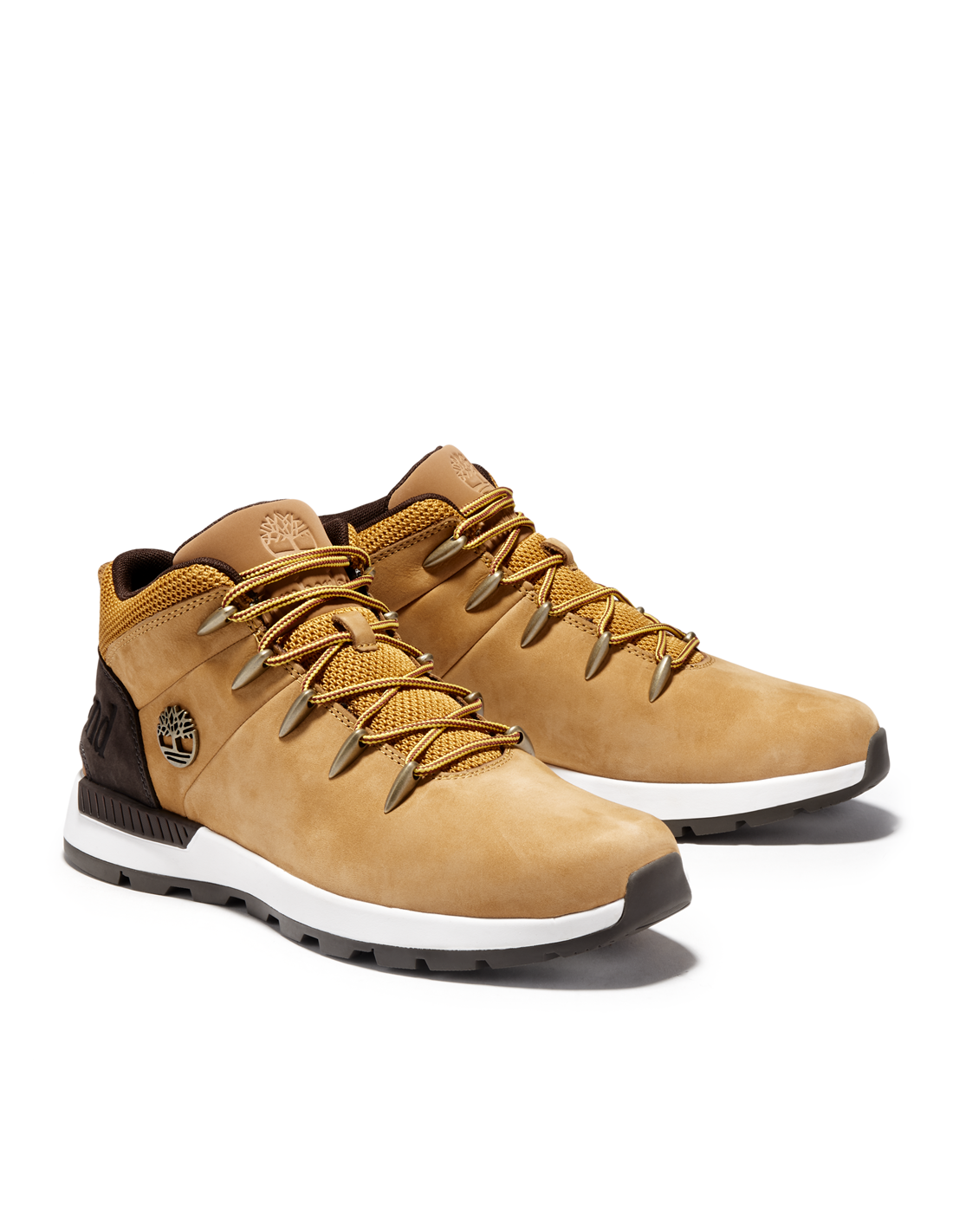 timberland boots homme euro sprint trekker wht nubuck jaune