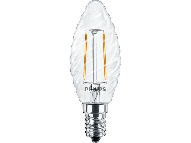 Philips Professional Lampe CorePro LEDCandle ND 2-25W ST35 E14-Leuchtmittel, 2 W mit 2700 K
