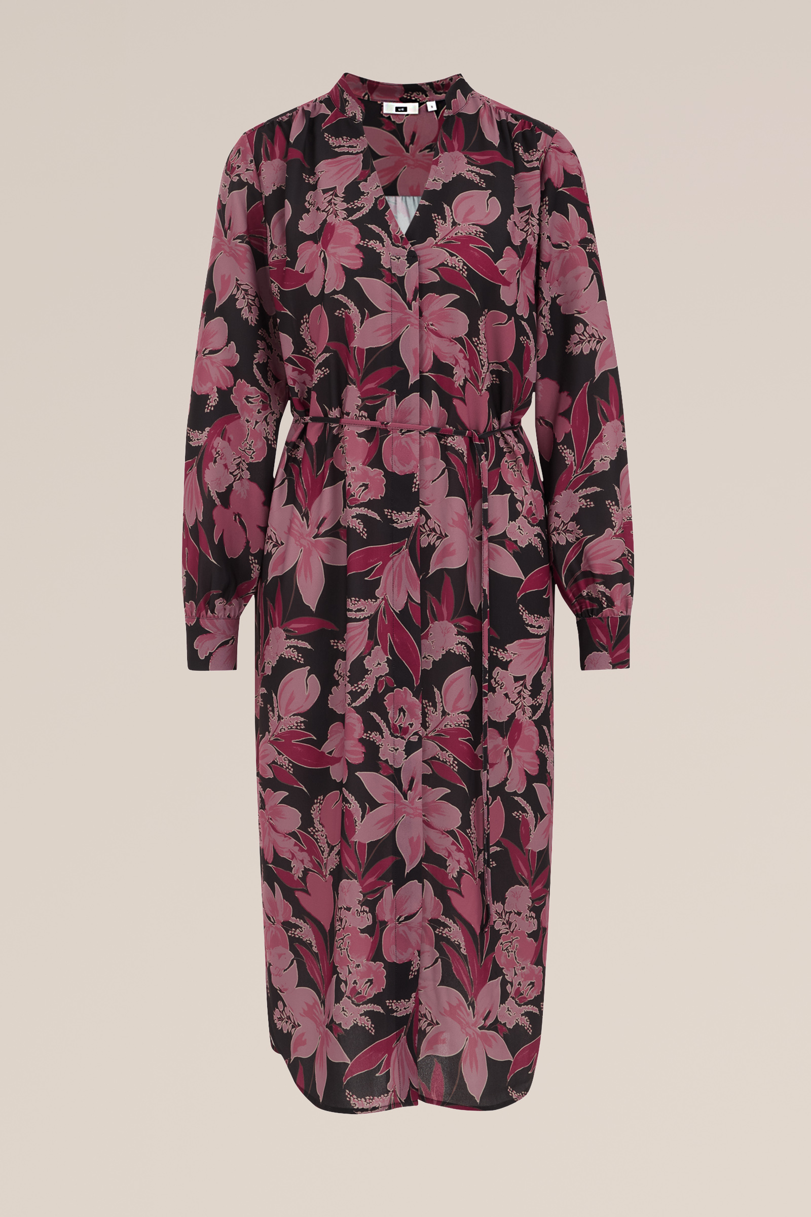 jurk met dessin WE Fashion Multikleur