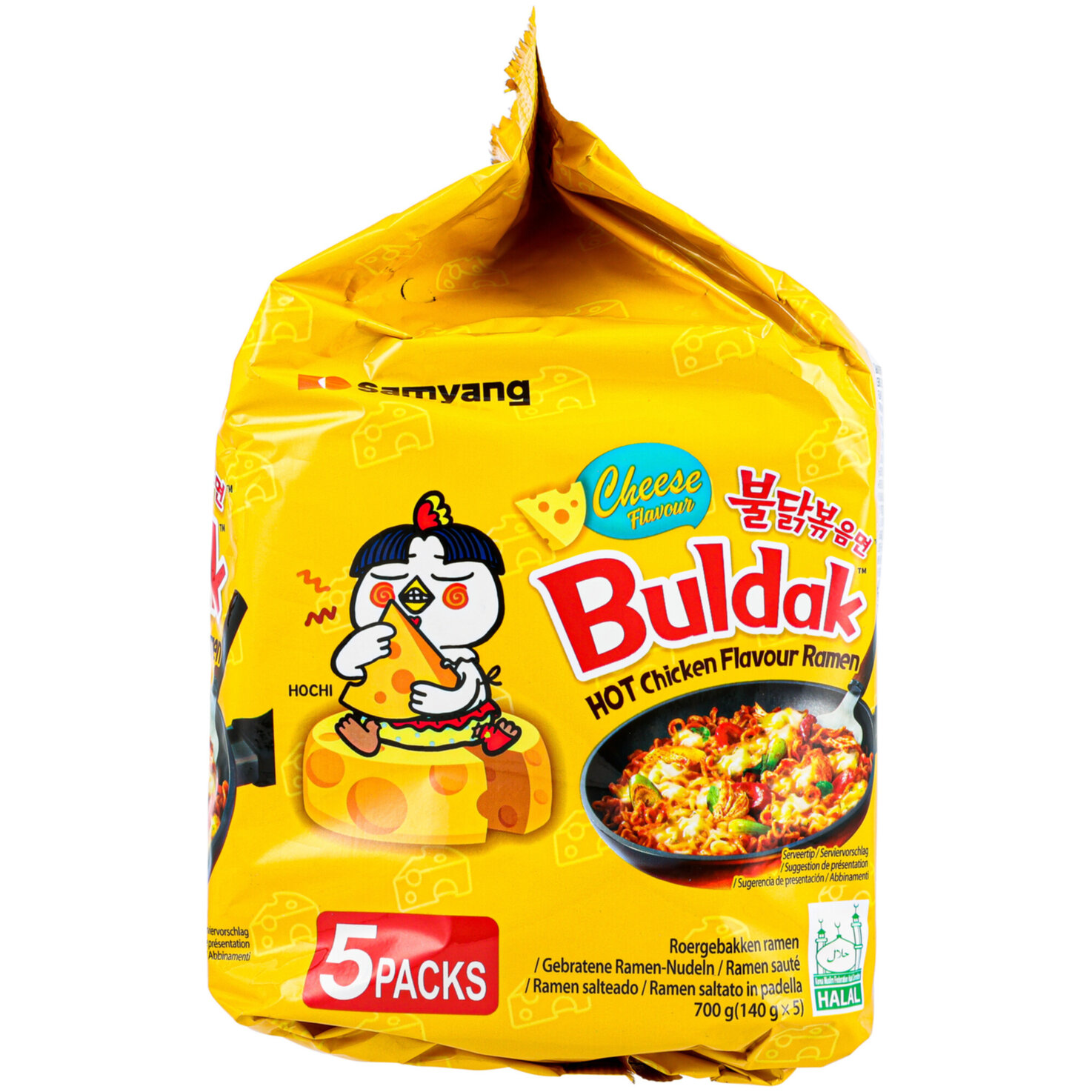 Buldak Hot Chicken Ramen Cheese 5x140g
