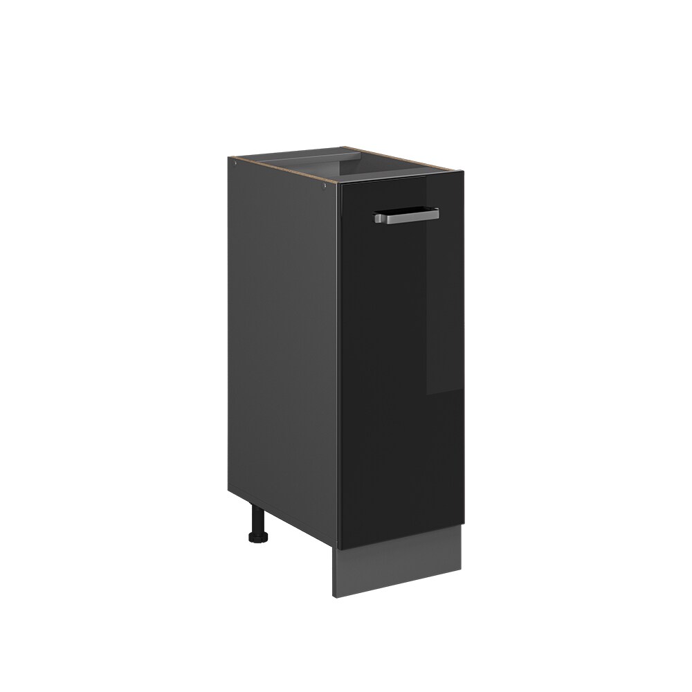 Vicco Apothekerunterschrank Küchenschrank R-Line Solid Anthrazit Schwarz 30 cm modern