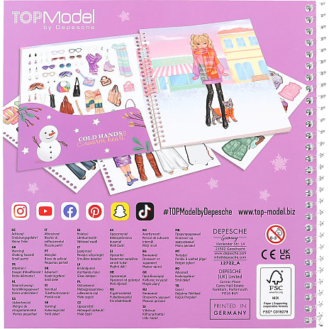 TOPModel Dress Stickerbog WINTER WONDER