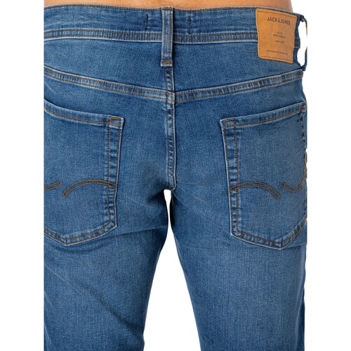 Jack & Jones - Vaqueros Ajustados Glenn Original 223 Azul
