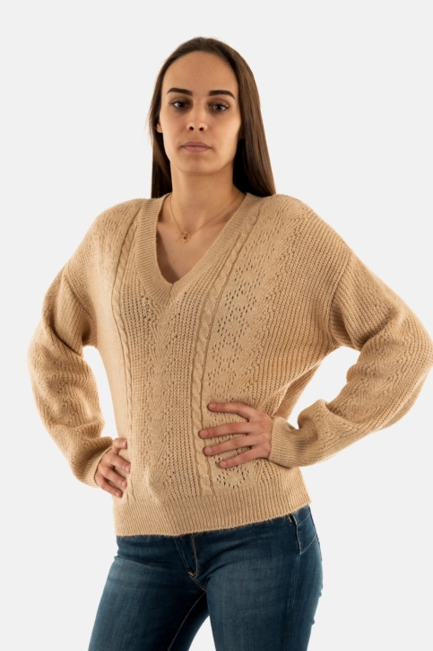 Pull hiver lola espeleta pu602w24 417 tapioca