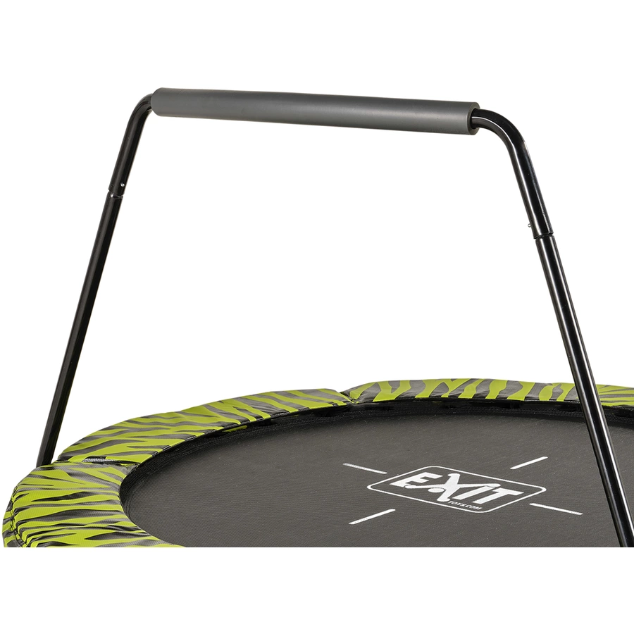 EXIT Tiggy junior Trampolin mit Griffstange ø140 cm, schwarzgrün