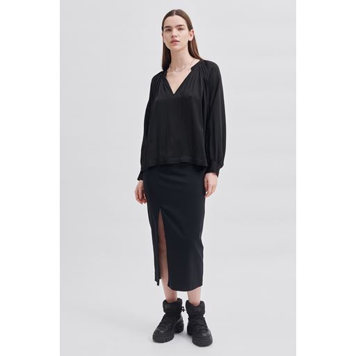Second Female Anour Nederdel, Sort, XL