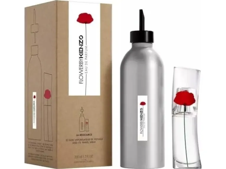 Kenzo Set Kenzo: Flower, Eau De Parfum, For Women, Refill, 200 ml   Flower, Eau De Parfum, For Women, 15 ml *Miniature For Women
