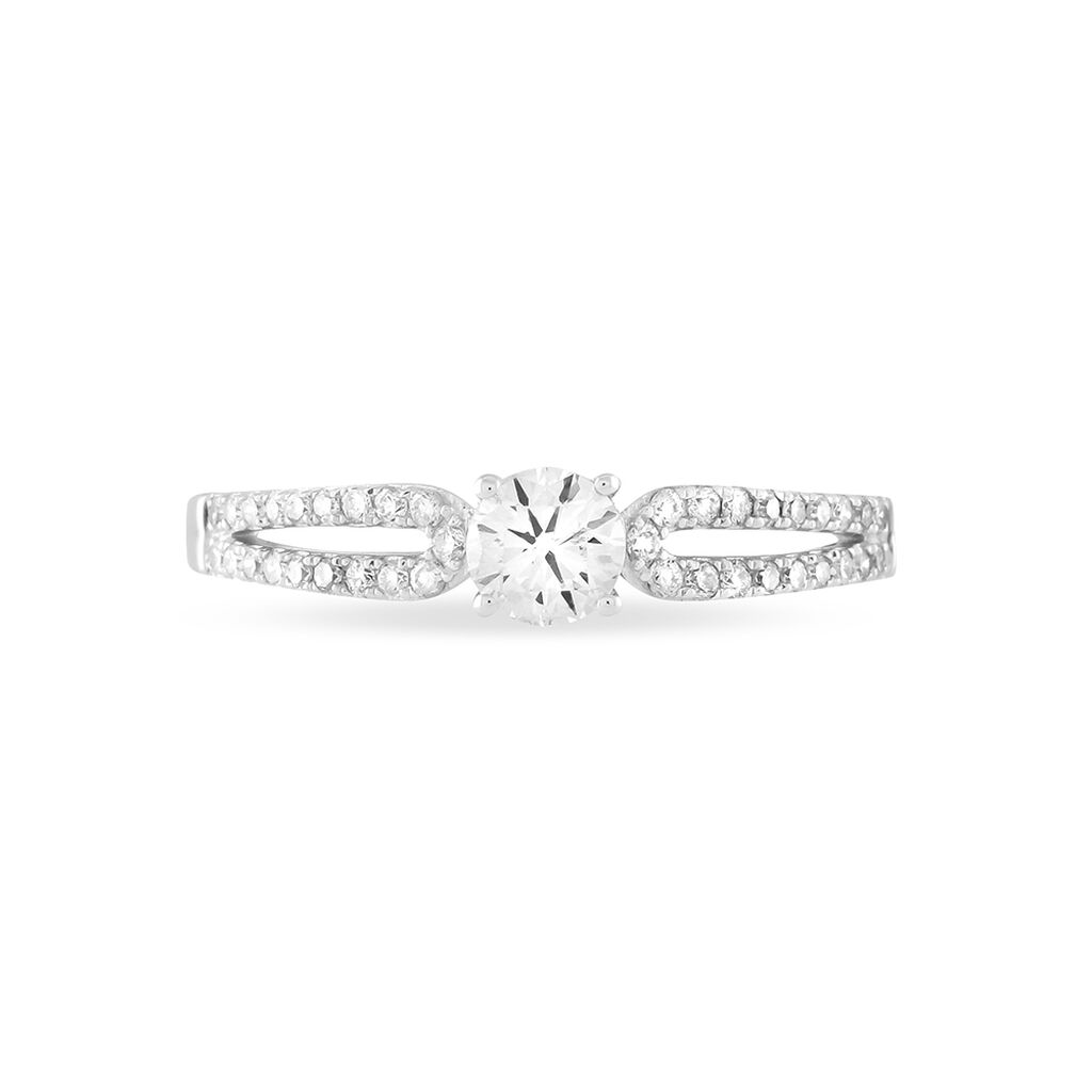 Bague Solitaire Katalina Or Blanc Diamant
