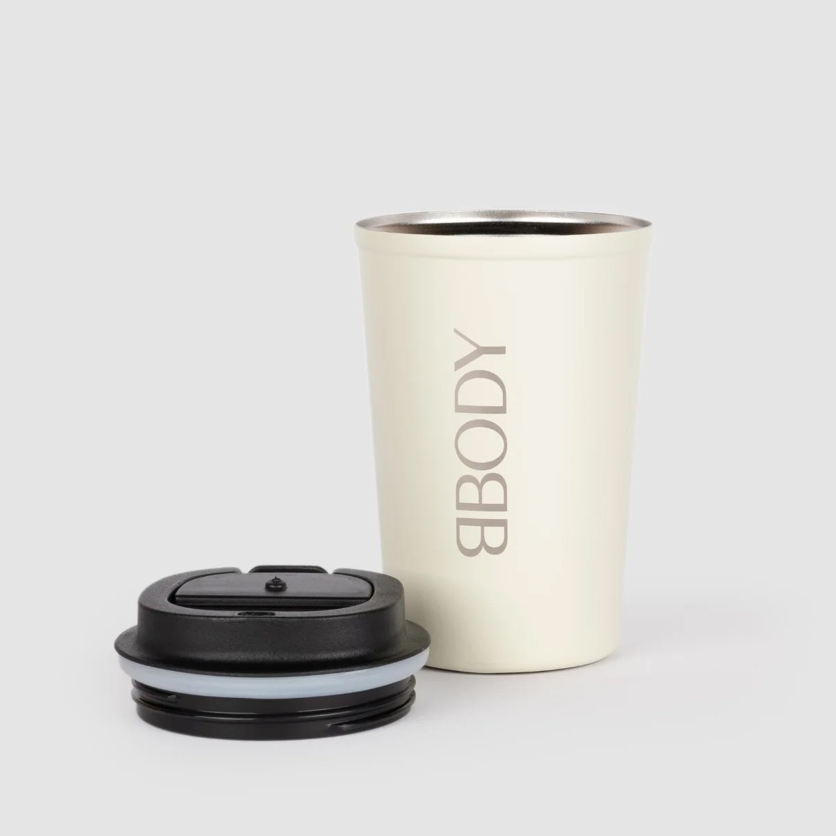 Tasse isotherme à emporter - Blanche et noire