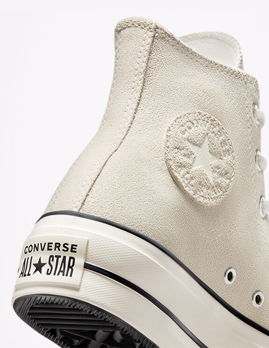 converse Sneakers Femme Montante Ctas Lift Hi Egret/Black/Egret