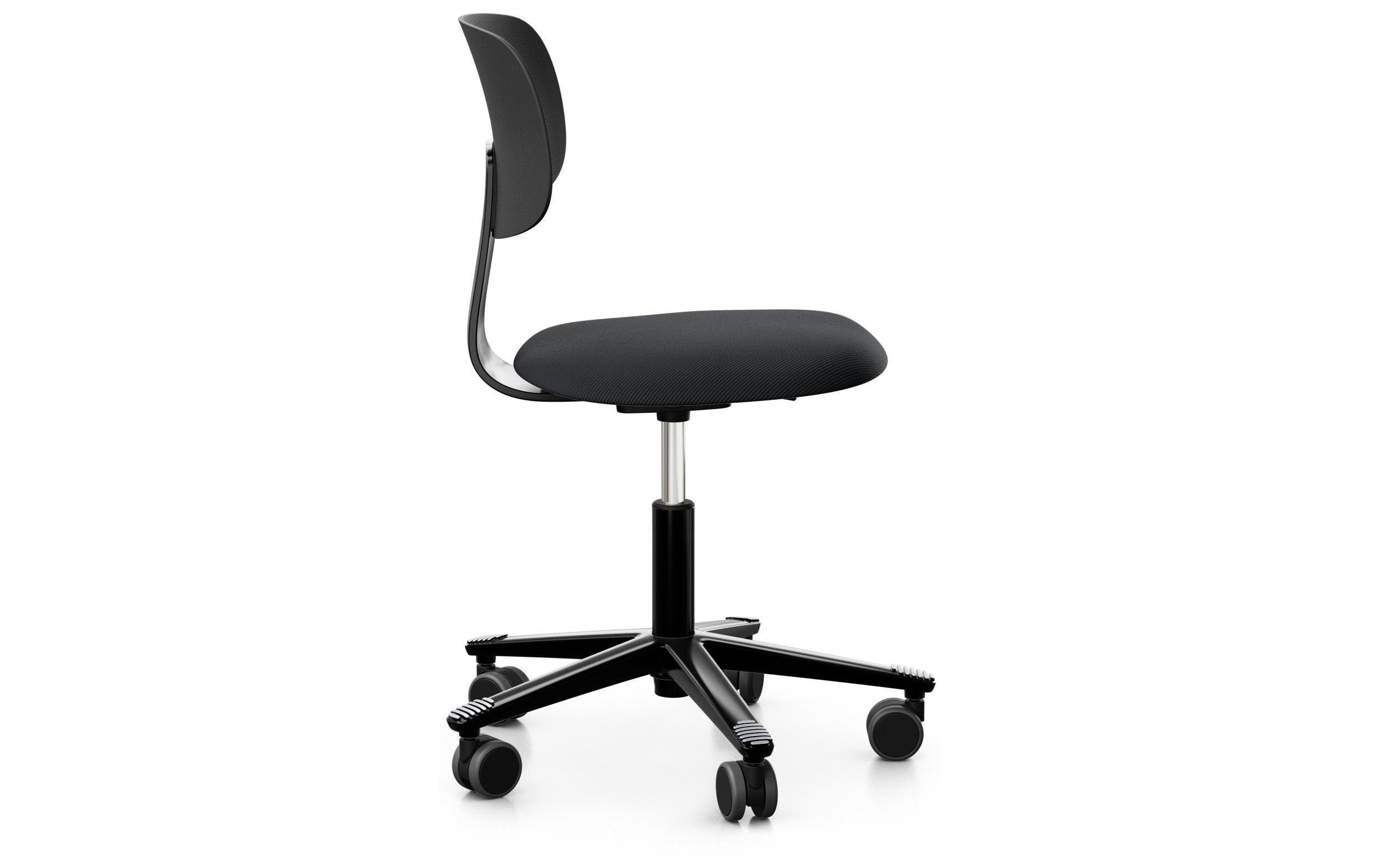 Drehstuhl Tion 2140 Schwarz<br>Drehstuhl für moderne Arbeitswelt, zuhause oder im Büro