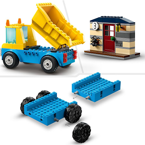 LEGO® City Entreprenørmaskiner og nedrivningskran 60391