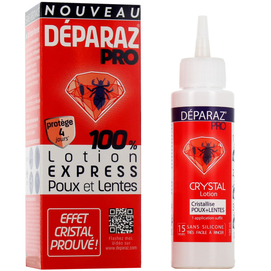 Lotion anti-poux express Déparaz Pro
