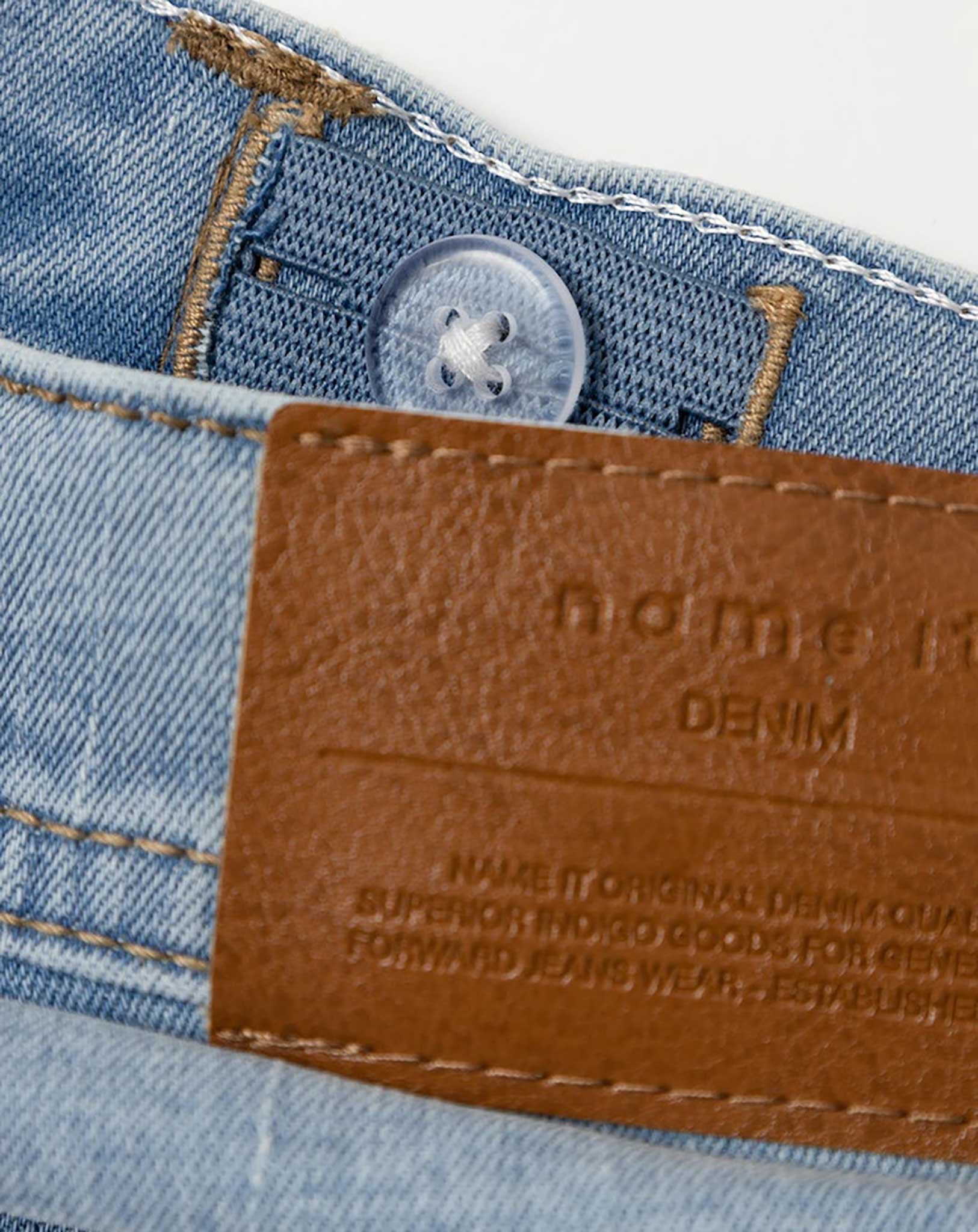 Jeans NKFPOLLY WIDE 9663-IC in light blue denim