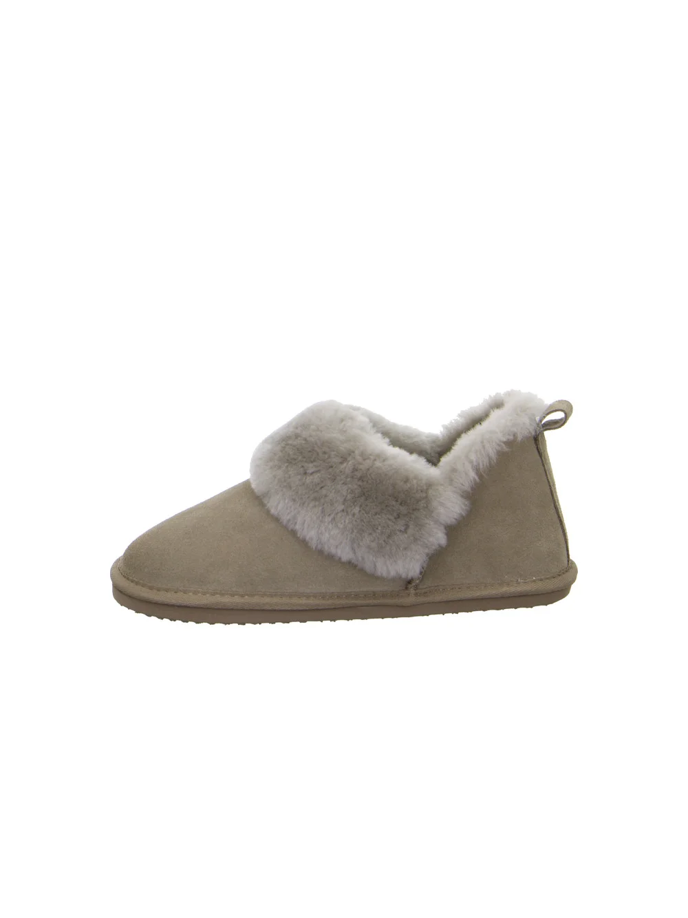 Hausschuh Cosy taupe