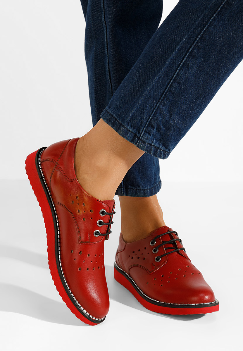 Chaussures casual femme en cuir  Avery rosi