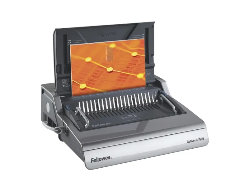 Spiralindbindingsmaskine Fellowes Galaxy-E 500 - elektrisk indbinding