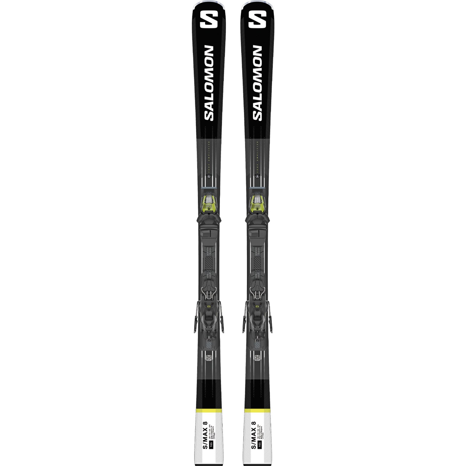 Ski-Set Salomon E S/Max 8 inkl. M11 GW 155 cm