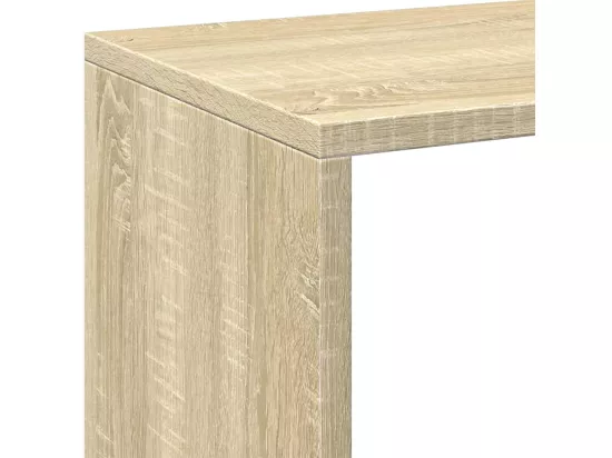 Étagère séparatrice de pièce blanc 69,5x29x137,5 cm