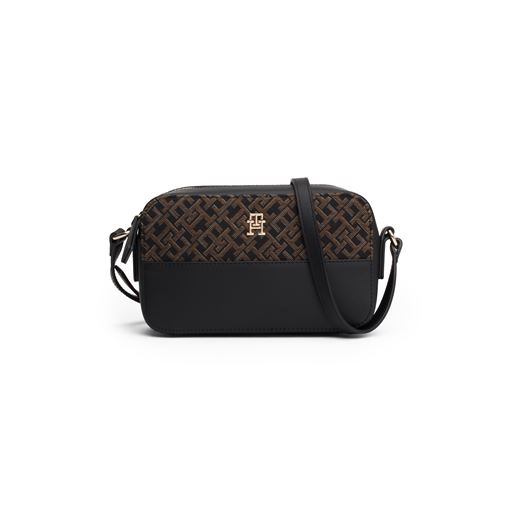 Tommy Hilfiger Jacquard Crossbody, Black