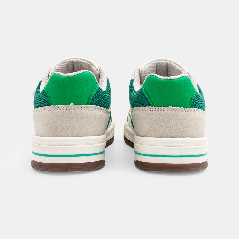 Baskets street basses blanches garçon