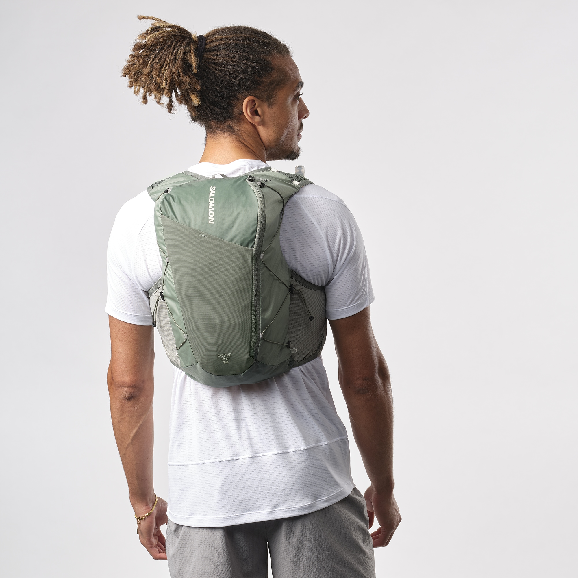 Salomon Trinkrucksack »ACTIVE SKIN 12« Rucksack / Laufweste Inkl. Soft Flask