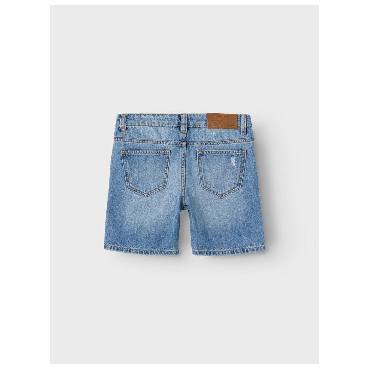 name it NKMSILAS LOOSE DNM L SHORTS 79