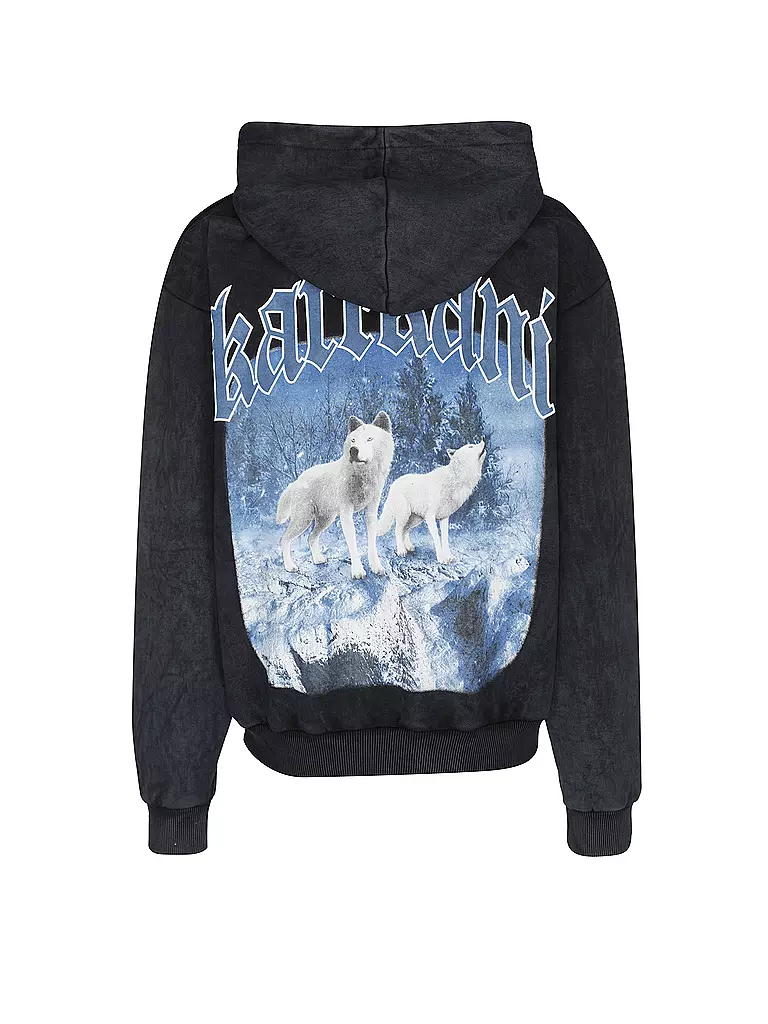 KARL KANI Sweatjacke schwarz
