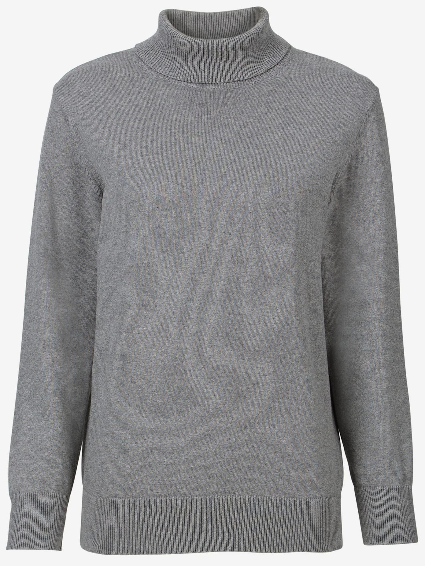 Pull à col roulé pur coton