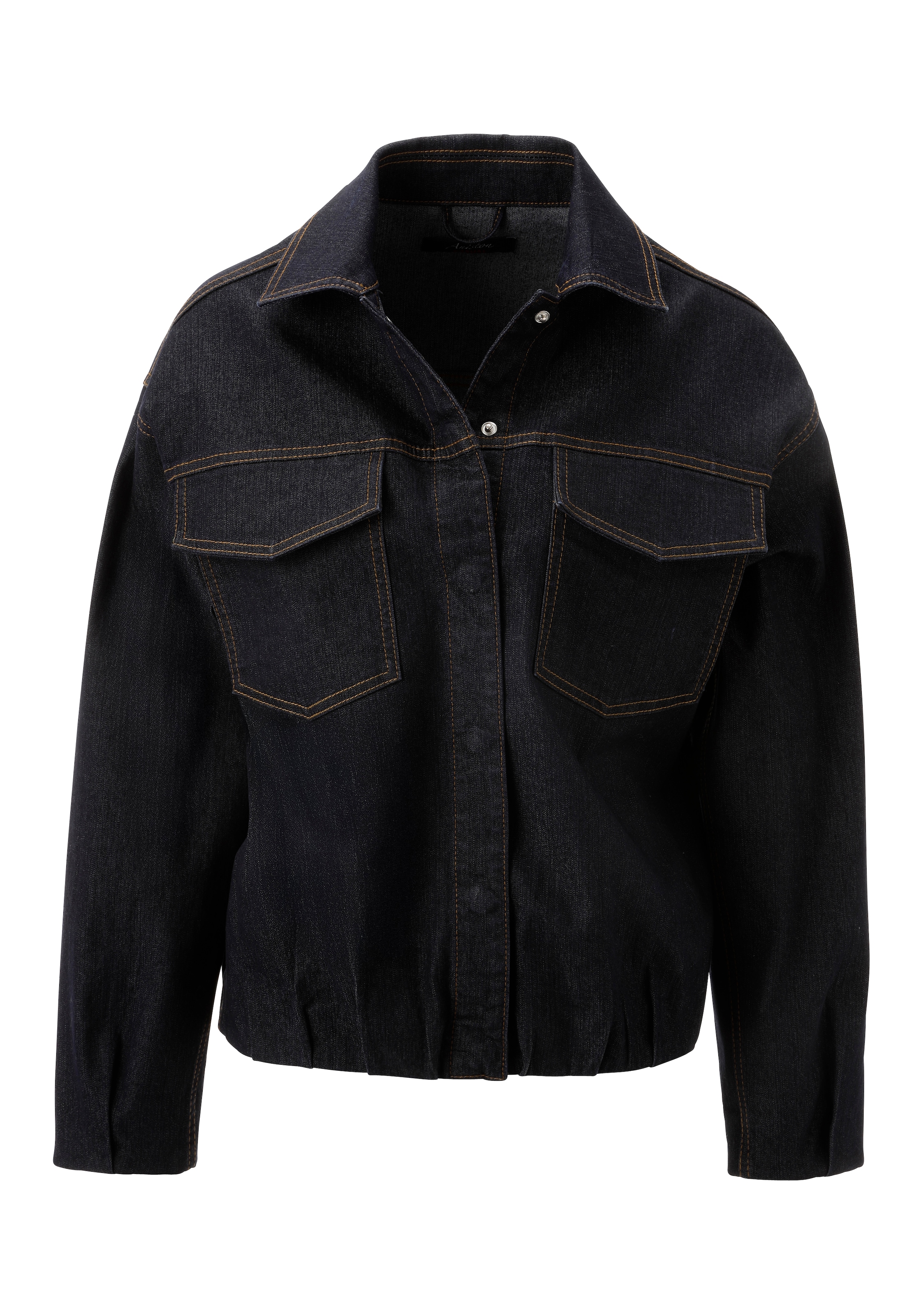 Aniston CASUAL Jeansjacke mit verdeckten Druckknöpfen zu schliessen - NEUE KOLLEKTION