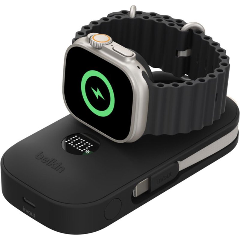Belkin BPD012HQBK banque d'alimentation électrique 10000 mAh Recharge sans fil Noir
