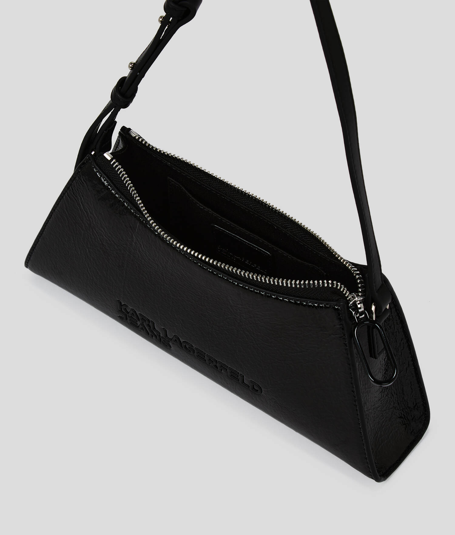 MINI SAC PORTÉ ÉPAULE EN SIMILI CUIR - Noir
