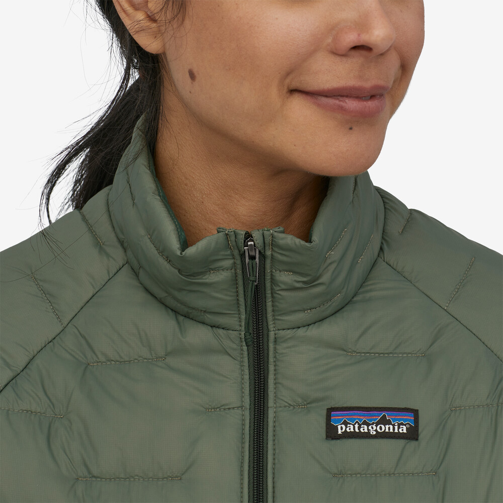 Damen-Mikro-Daunenjacke