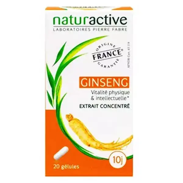 Ginseng Naturativo 20 cápsulas
