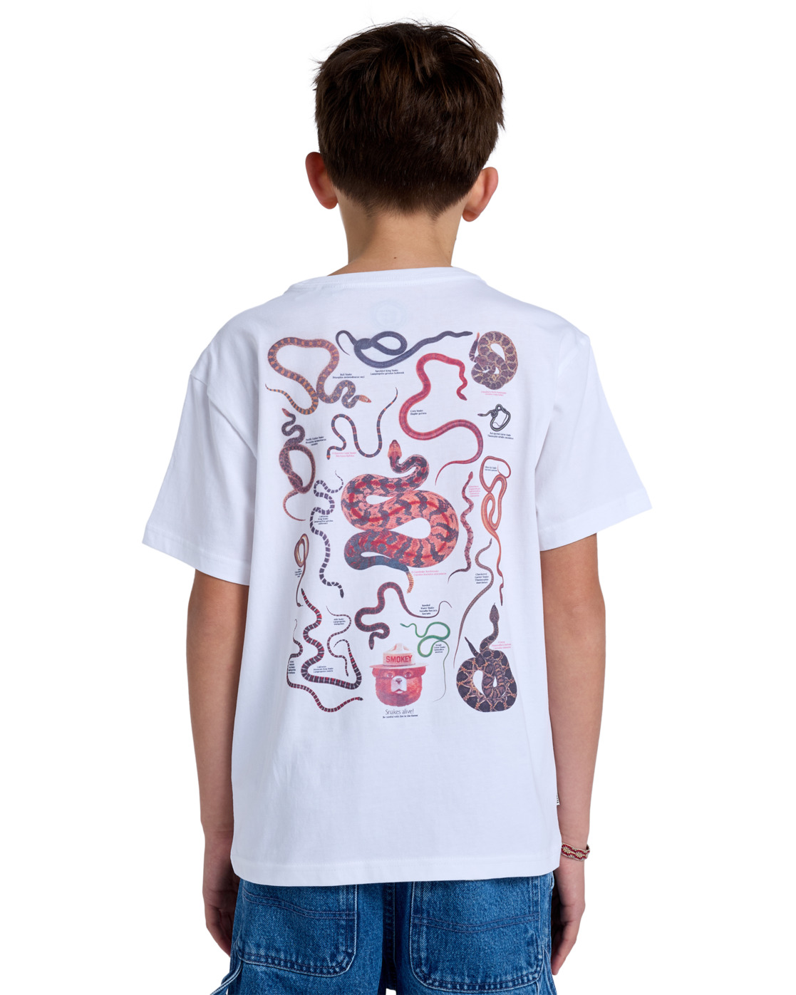 Element Smokey Bear Nest SS Youth Optic White