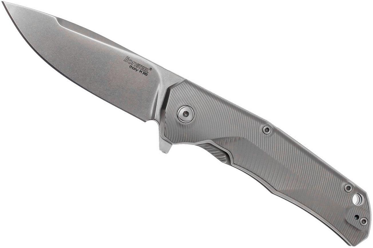 LionSteel TRE BL Titanium, blue