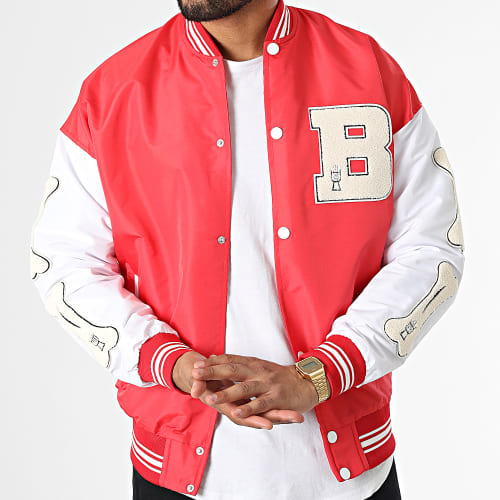 Veste Teddy LL2019-B Rouge