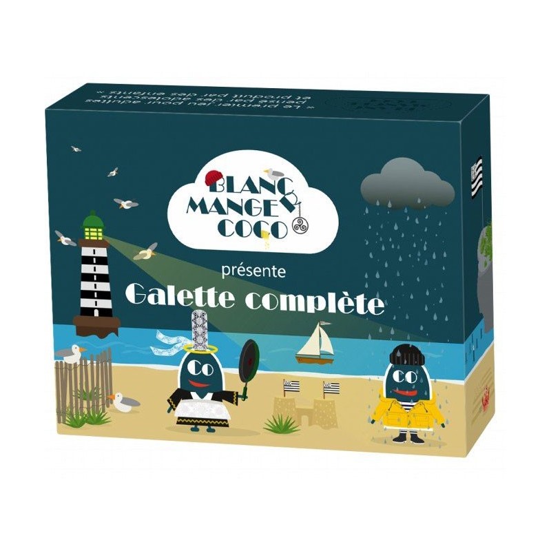 Blanc manger coco - Galette complète