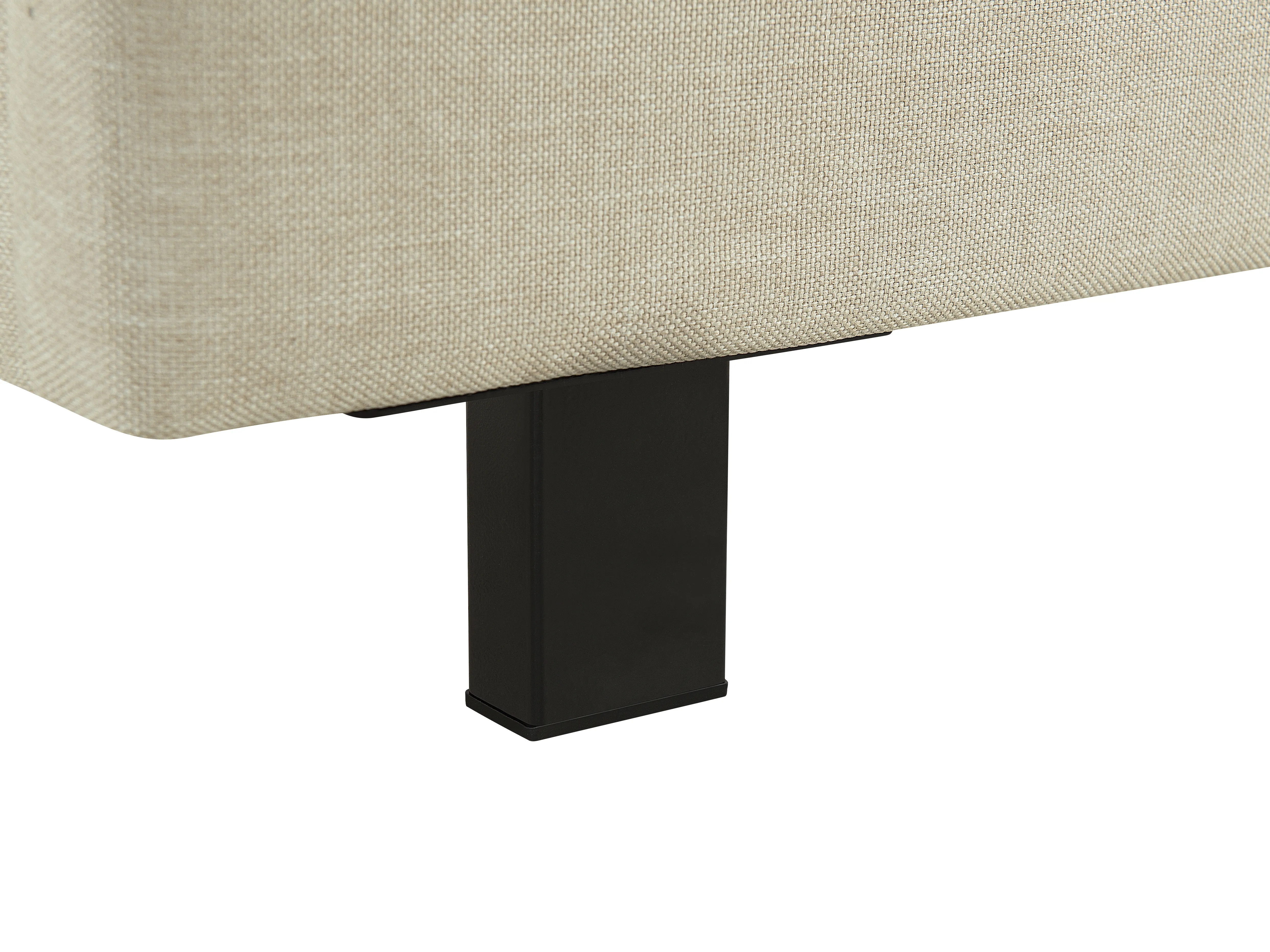 Bed Stof ALBI 180 x 200 cm Beige