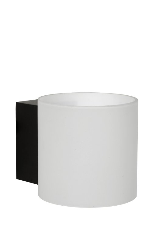 Lucide Jelte wandlamp badkamer IP44 zwart/wit