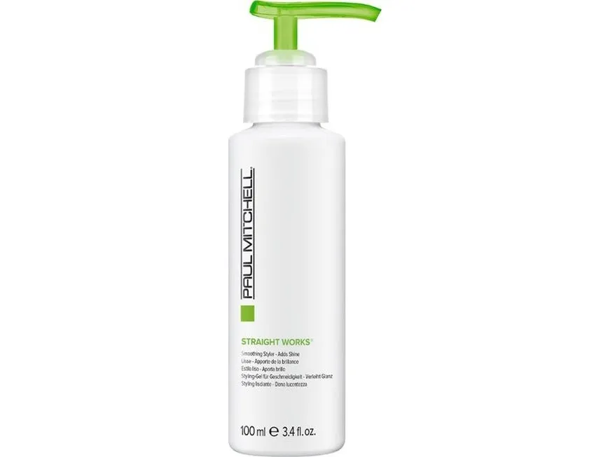 PAUL MITCHELL Paul Mitchell, Smoothing Straight Works, Paraben-Free, Hair Styling Gel, For Smoothening, 100 ml For Women