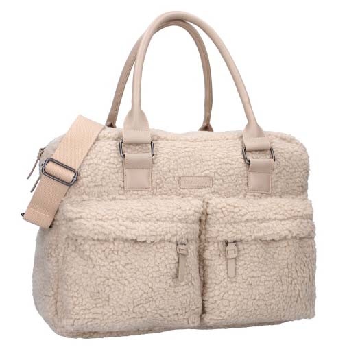 Kidzroom Hello Little One luiertas Light Beige Grey - luiertassen - Prénatal