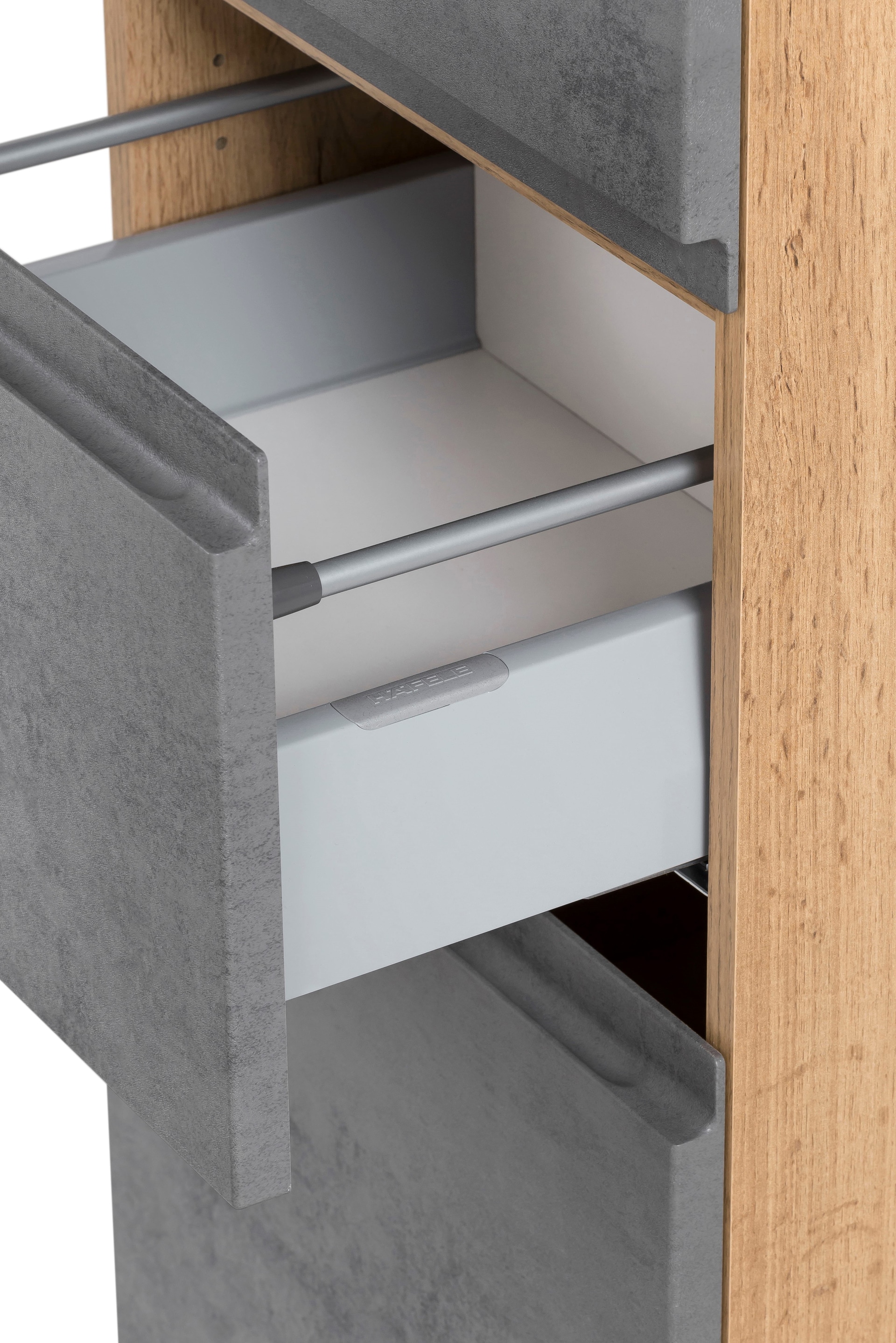 Bad-Midischrank GENT hellgrau/braun 40cm