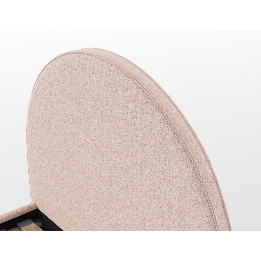 VIPACK Polsterbett MOON 90 x 200 cm rosa