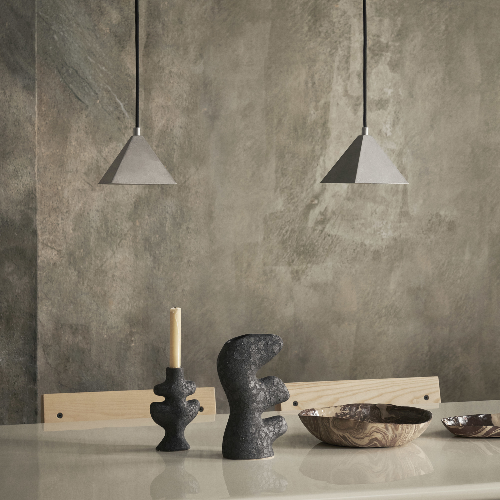 Kandelaar Yara rustic iron small