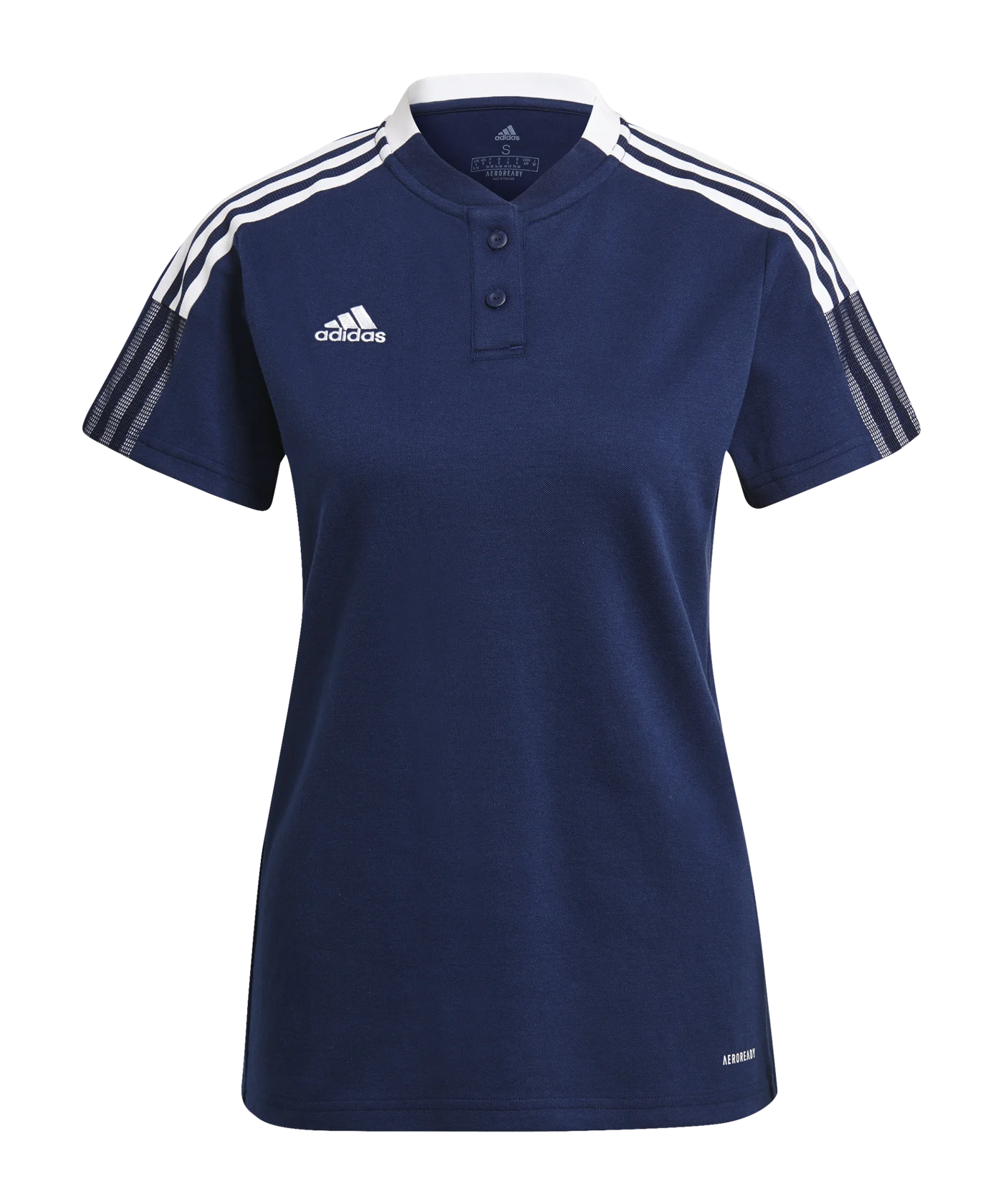 adidas Tiro 21 Poloshirt Damen Dunkelblau